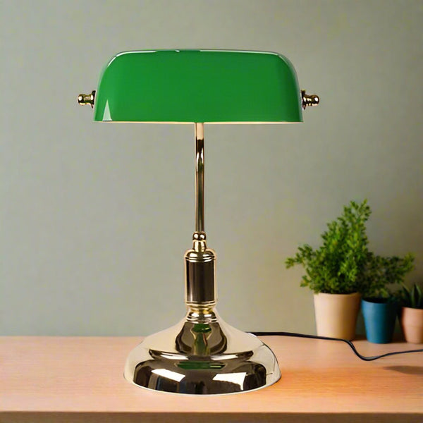 LumiVerre - Lampe de Table en Verre Européenne Élégante - Rynova